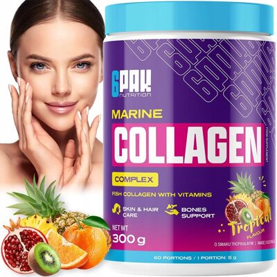 6PAK Nutrition Marine Collagen - 300g - Suplement diety 6PAK Nutrition Marine Collagen - 300g - Suplement diety