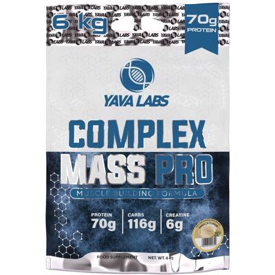 Inny producent Kompleks Pro Mass 6kg/ Gainer Yava Labs - Gainer dla sportowców Wanilia Inny producent Kompleks Pro Mass 6kg/ Gainer Yava Labs - Gainer dla sportowców Wanilia