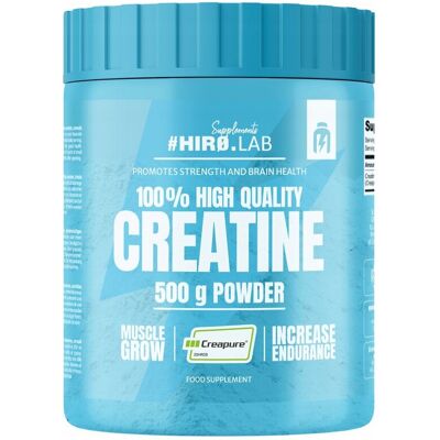 Kreatyna HIRO.LAB Creapure 500g Monohydrat Siła Masa Mięśniowa Proszek Kreatyna HIRO.LAB Creapure 500g Monohydrat Siła Masa Mięśniowa Proszek