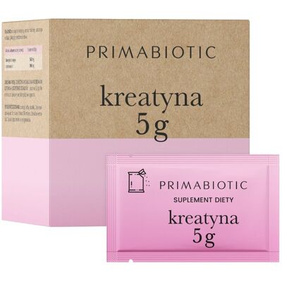 KREATYNA MALINOWA PRIMABIOTIC Regenracja Koncentracja Energia 5g x 30 sasz. KREATYNA MALINOWA PRIMABIOTIC Regenracja Koncentracja Energia 5g x 30 sasz.
