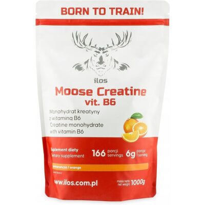 inna (Inny) KREATYNA MONOHYDRAT 1000g - ilos SIŁA ŁOSIA - smak pomarańczowy 1kg inna (Inny) KREATYNA MONOHYDRAT 1000g - ilos SIŁA ŁOSIA - smak pomarańczowy 1kg