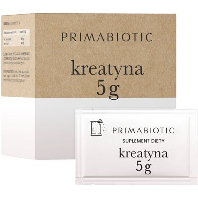 KREATYNA Neutralna PRIMABIOTIC Regenracja Koncentracja Energia 5g x 30sasz. KREATYNA Neutralna PRIMABIOTIC Regenracja Koncentracja Energia 5g x 30sasz.