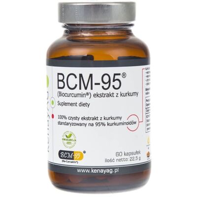 Kenay Ekstrakt z Kurkumy BCM-95 - Wspiera Odporność & Stawy Kenay Ekstrakt z Kurkumy BCM-95 - Wspiera Odporność & Stawy