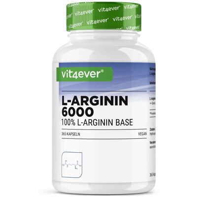 L-ARGININA 6000 365 KAPSUŁEK WSPARCIE MIĘŚNI KRĄŻENIA POTENCJI VIT4EVER L-ARGININA 6000 365 KAPSUŁEK WSPARCIE MIĘŚNI KRĄŻENIA POTENCJI VIT4EVER