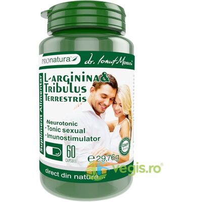 Inny producent L-Arginina i Tribulus Terrestris 60cps Inny producent L-Arginina i Tribulus Terrestris 60cps