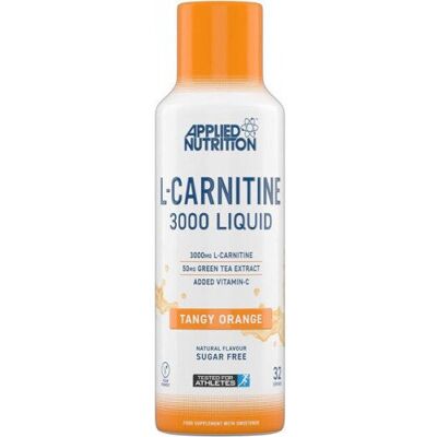 L-Carnitine Liquid 3000 Applied Nutrition 480 ml. Tangy Orange L-Carnitine Liquid 3000 Applied Nutrition 480 ml. Tangy Orange