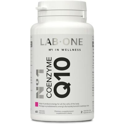 Lab One Ubiquinol 100mg Wegetariańskie Kapsułki - Suplement Diety Lab One Ubiquinol 100mg Wegetariańskie Kapsułki - Suplement Diety
