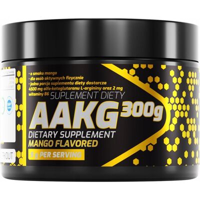 Laborell AAKG 4500mg mango 300g Regeneracja MIĘŚNI WYTRZYMAŁOŚĆ Pompa Siła Laborell AAKG 4500mg mango 300g Regeneracja MIĘŚNI WYTRZYMAŁOŚĆ Pompa Siła