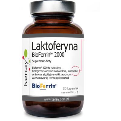 Kenay Bioferrin 2000 Laktoferryn-kiegészítő - Suplement diety Kenay Bioferrin 2000 Laktoferryn-kiegészítő - Suplement diety