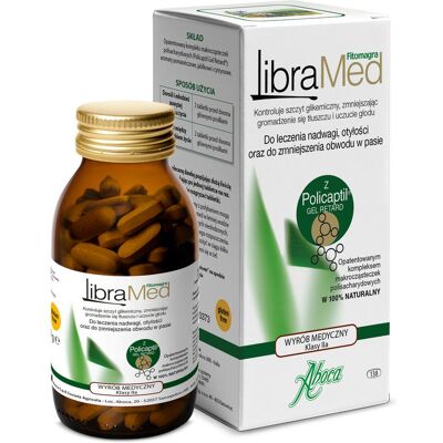 Libramed Aboca Naturalne Odchudzanie Przeciw Otyłości Brzusznej APTEKA 138 tabletek Libramed Aboca Naturalne Odchudzanie Przeciw Otyłości Brzusznej APTEKA 138 tabletek