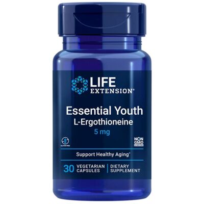 Life Extension Essential Youth L-Ergothioneine 5mg - Suplement diety Life Extension Essential Youth L-Ergothioneine 5mg - Suplement diety