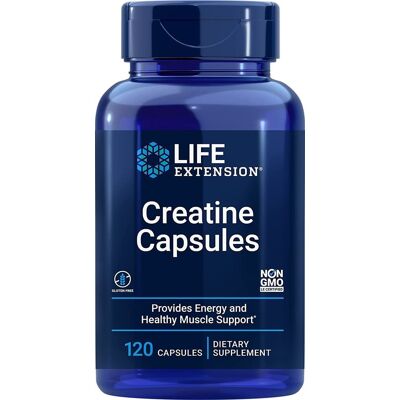 Life Extension Creatine Vegicaps - 120 Suplement diety Life Extension Creatine Vegicaps - 120 Suplement diety