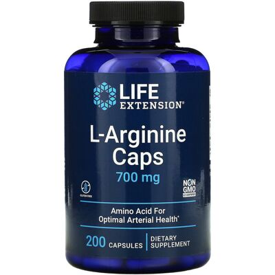 Life Extension L-Arginin 700 mg Kapsułki - Suplement diety Life Extension L-Arginin 700 mg Kapsułki - Suplement diety