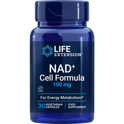 Formuła komórkowa NAD+ firmy Life Extension - Wsparcie metabolizmu komórkowego Formuła komórkowa NAD+ firmy Life Extension - Wsparcie metabolizmu komórkowego