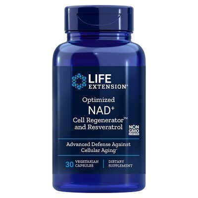 Life Extension NAD+ Komórkowy Regenerator i Resweratrol - Wegetariańskie kapsułki Life Extension NAD+ Komórkowy Regenerator i Resweratrol - Wegetariańskie kapsułki