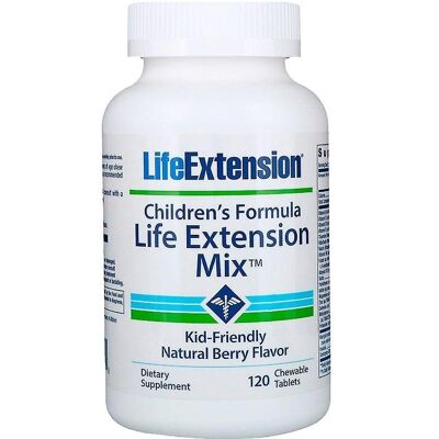 Formuła dla Dzieci Life Extension Smak Jagód - Multivitamina Formuła dla Dzieci Life Extension Smak Jagód - Multivitamina