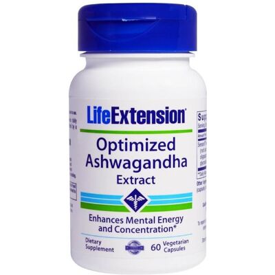 Life Extension Europa Optymalizowany Ekstrakt Ashwagandha kapsułki (60 szt.) Life Extension Europa Optymalizowany Ekstrakt Ashwagandha kapsułki (60 szt.)