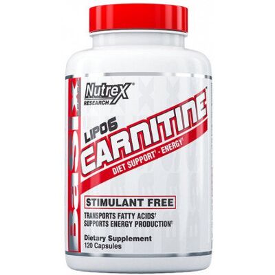 Nutrex Research LIPO-6 Carnitine - 120 kapsułek - Suplement diety Nutrex Research LIPO-6 Carnitine - 120 kapsułek - Suplement diety
