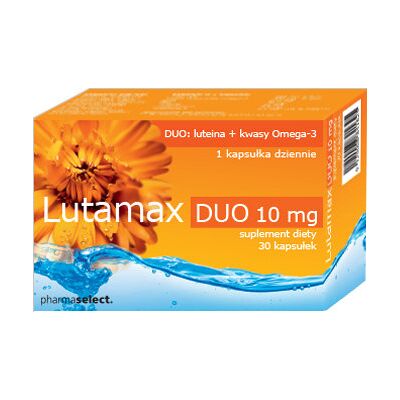 Lutamax Duo, Suplement Diety, 10 Mg, 30 Kapsułek Lutamax Duo, Suplement Diety, 10 Mg, 30 Kapsułek