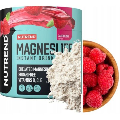 Nutrend Magneslife Instant Drink Proszek - Malina - Suplement do funkcji nerwowej i mięśniowej Nutrend Magneslife Instant Drink Proszek - Malina - Suplement do funkcji nerwowej i mięśniowej