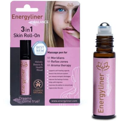 Masażer do twarzy Energyliner Balance Skin Roll-On Himalaya’s Dreams 10ml / Himalaya's Dreams Masażer do twarzy Energyliner Balance Skin Roll-On Himalaya’s Dreams 10ml / Himalaya's Dreams