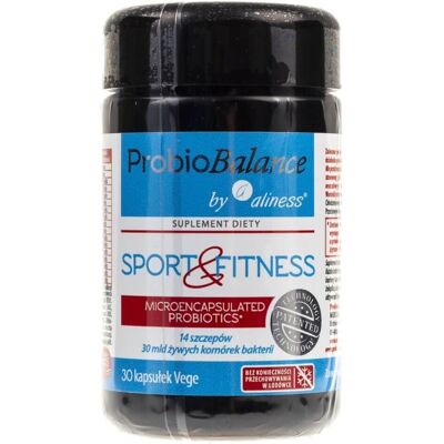 ProbioBalance Sport & Fitness - 14 szczepów, 30 mld bakterii, 30 kapsułek ProbioBalance Sport & Fitness - 14 szczepów, 30 mld bakterii, 30 kapsułek