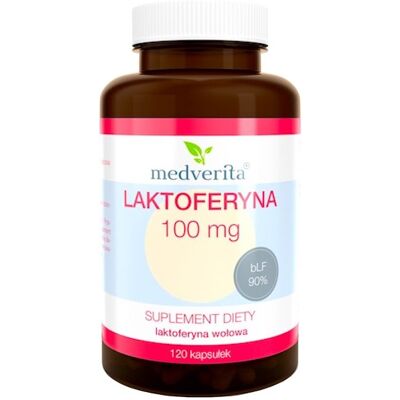 Medverita Lactoferrin 100 mg Suplement diety - Rodzaj produktu Medverita Lactoferrin 100 mg Suplement diety - Rodzaj produktu