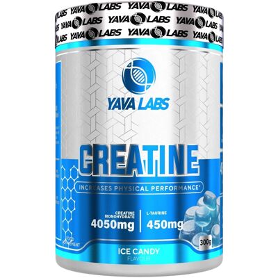 Inny producent Monohydrat kreatyny z tauryną sportowców Yava labs 300g lodowe cukierki Inny producent Monohydrat kreatyny z tauryną sportowców Yava labs 300g lodowe cukierki