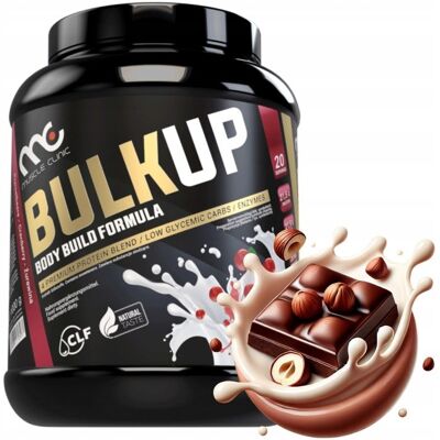 MUSCLE CLINIC BULK UP 1000g ODŻYWKA BULK 50/50 SNICKERS MUSCLE CLINIC BULK UP 1000g ODŻYWKA BULK 50/50 SNICKERS