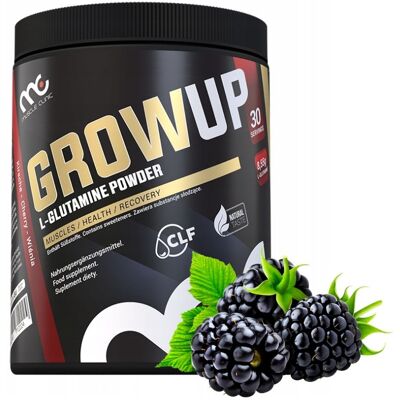 MUSCLE CLINIC GROW UP 300G L-GLUTAMINA JEŻYNA MUSCLE CLINIC GROW UP 300G L-GLUTAMINA JEŻYNA