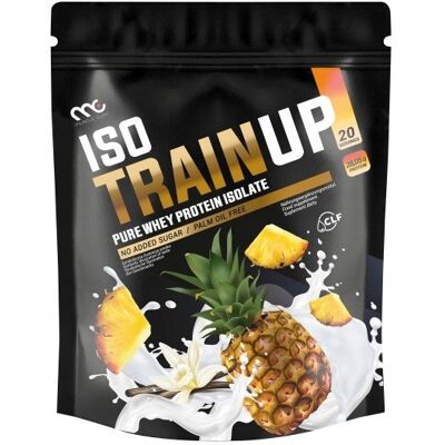 Muscle Clinic Iso Train Up 600 G Proszek Izolat Białka Wanilia - Ananas Muscle Clinic Iso Train Up 600 G Proszek Izolat Białka Wanilia - Ananas