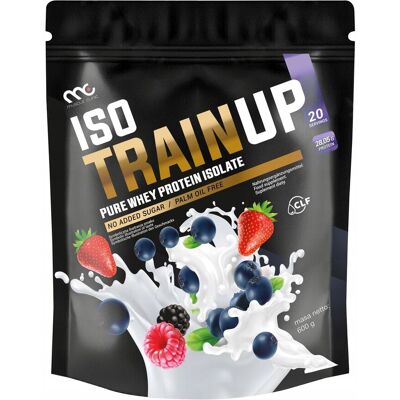 Muscle Clinic Iso Train Up 600g Izolat Białka 92g Owoce Leśne Muscle Clinic Iso Train Up 600g Izolat Białka 92g Owoce Leśne