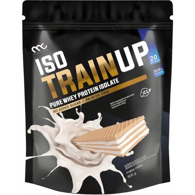 Muscle Clinic Iso Train Up 600g Izolat Białka 92g Wafelek Muscle Clinic Iso Train Up 600g Izolat Białka 92g Wafelek