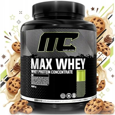 Inny producent MuscleCare Max Whey 1800 g Cookie BIAŁKO KONCENTRAT WPC Masa Mięśniowa Whey Inny producent MuscleCare Max Whey 1800 g Cookie BIAŁKO KONCENTRAT WPC Masa Mięśniowa Whey