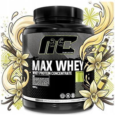 Inny producent MuscleCare Max Whey 1800 g Vanilla WPC BIAŁKO MASA REGENERACJA ODŻYWKA Inny producent MuscleCare Max Whey 1800 g Vanilla WPC BIAŁKO MASA REGENERACJA ODŻYWKA