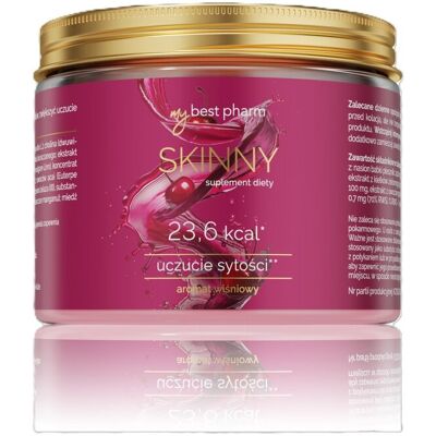 MyBestPharm MyBestSkinny Wiśniowy proszek - Proszek MyBestPharm MyBestSkinny Wiśniowy proszek - Proszek