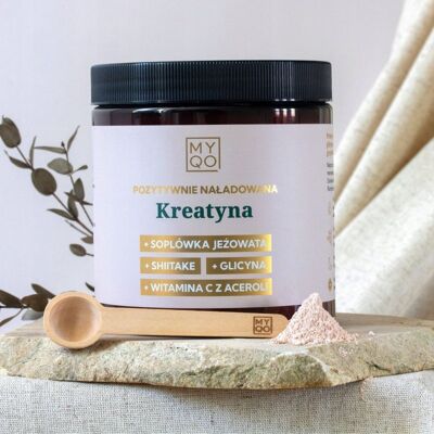 MYQO Pozytywnie naładowana KREATYNA 300 g MYQO Pozytywnie naładowana KREATYNA 300 g
