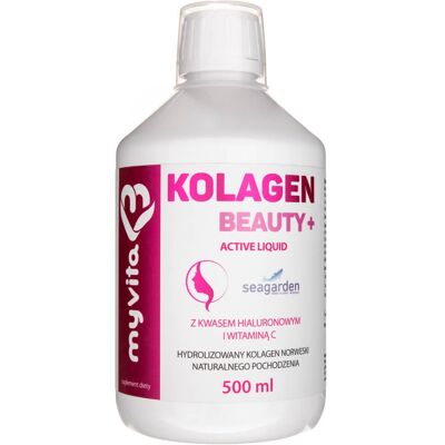 MyVita Hydrolizowany kolagen z kwasem hialuronowym - 500ml MyVita Hydrolizowany kolagen z kwasem hialuronowym - 500ml