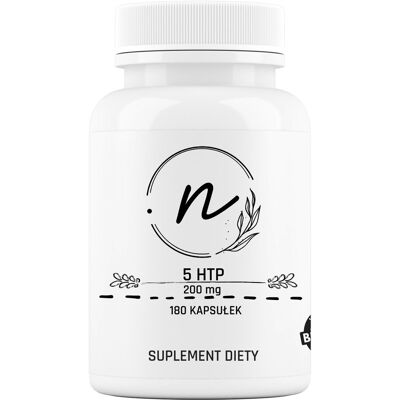 Suplement Diety, Naturepro 5 Htp 200 Mg 180 Kapsułek Suplement Diety, Naturepro 5 Htp 200 Mg 180 Kapsułek