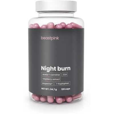 Night Burn Spalacz Tłuszczu Na Noc Dla Kobiet 120kaps. Beastpink Night Burn Spalacz Tłuszczu Na Noc Dla Kobiet 120kaps. Beastpink