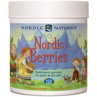 Nordic Naturals Jagody Multivitamin - 120 sztuk Nordic Naturals Jagody Multivitamin - 120 sztuk