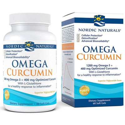 Nordic Naturals Omega Curcumin 1200mg - Wsparcie stanu zapalnego Nordic Naturals Omega Curcumin 1200mg - Wsparcie stanu zapalnego