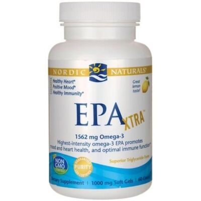 Nordic Naturals EPA Xtra 1640mg Cytrynowe Softgels - Omega-3 Olej z Ryb Nordic Naturals EPA Xtra 1640mg Cytrynowe Softgels - Omega-3 Olej z Ryb