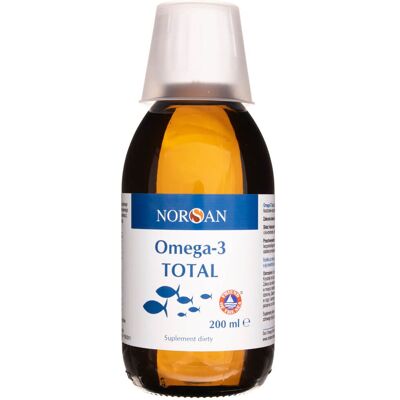 Norsan Omega-3 Total Płynny Olej z Ryby - Naturalny Smak Norsan Omega-3 Total Płynny Olej z Ryby - Naturalny Smak
