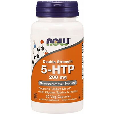 Now Foods 5-HTP 200mg - Nastrój & Sen Now Foods 5-HTP 200mg - Nastrój & Sen