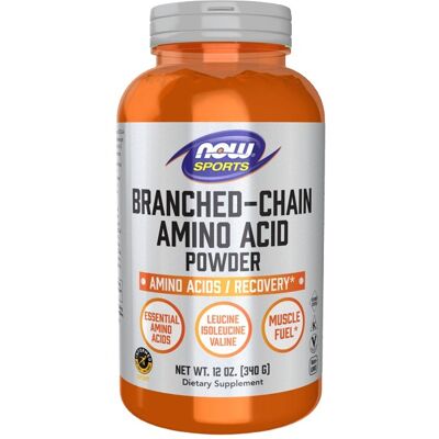 NOW Foods, Sport, BCAA w proszku - 340 g NOW Foods, Sport, BCAA w proszku - 340 g