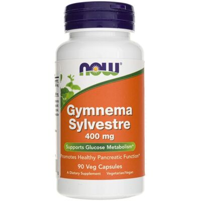 Now Foods Gymnema Sylvestre 400 MG Wegetariańskie Kapsułki - Suplement diety Now Foods Gymnema Sylvestre 400 MG Wegetariańskie Kapsułki - Suplement diety