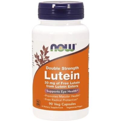 Now Foods Lutein Podwójna Siła 20 mg - Suplement na oczy Now Foods Lutein Podwójna Siła 20 mg - Suplement na oczy