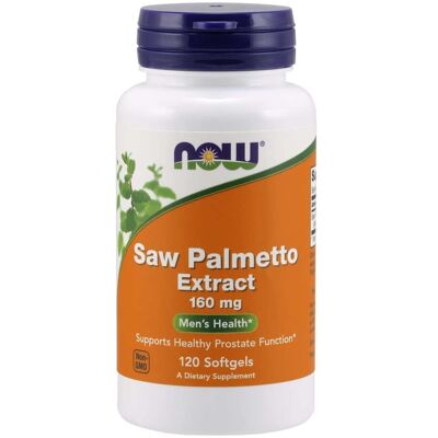 NOW Foods Ekstrakt Saw Palmetto 160 mg - Wsparcie prostaty NOW Foods Ekstrakt Saw Palmetto 160 mg - Wsparcie prostaty