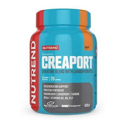 Nutrend Creaport - Pomarańcza - 600 g - Suplement kreatyny Nutrend Creaport - Pomarańcza - 600 g - Suplement kreatyny